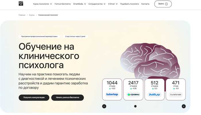 Обучение на Клинического Психолога: [ТОП-20+] онлайн-курсов переподготовки, повышения квалификации и высшего образования