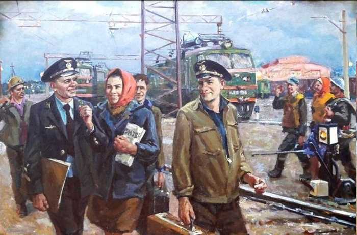 Соцреализм. Профессии Страны Советов. (Часть 2)