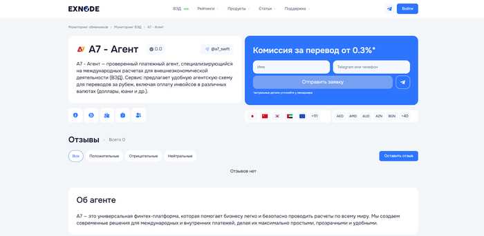 А7 агент: обзор площадки для переводов за рубеж