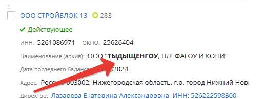 ООО «Бнал», ООО «Тъебись» и ООО «ЧКО»: ТОП самых забавных названий российских ОООшек - 03.10.25 11:43