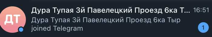 К telegram иногда коннектся такие люди ) - 17.10.25 16:54